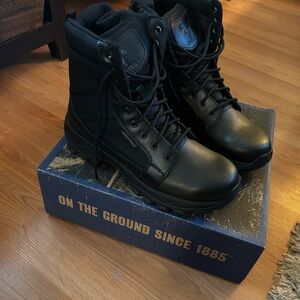 Brand new unworn Bates Men's Black Tactical Boots size 10.5